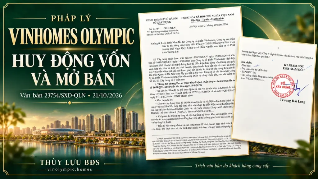 Pháp Lý Vinhomes-Olympic-Huy-Động-Vốn